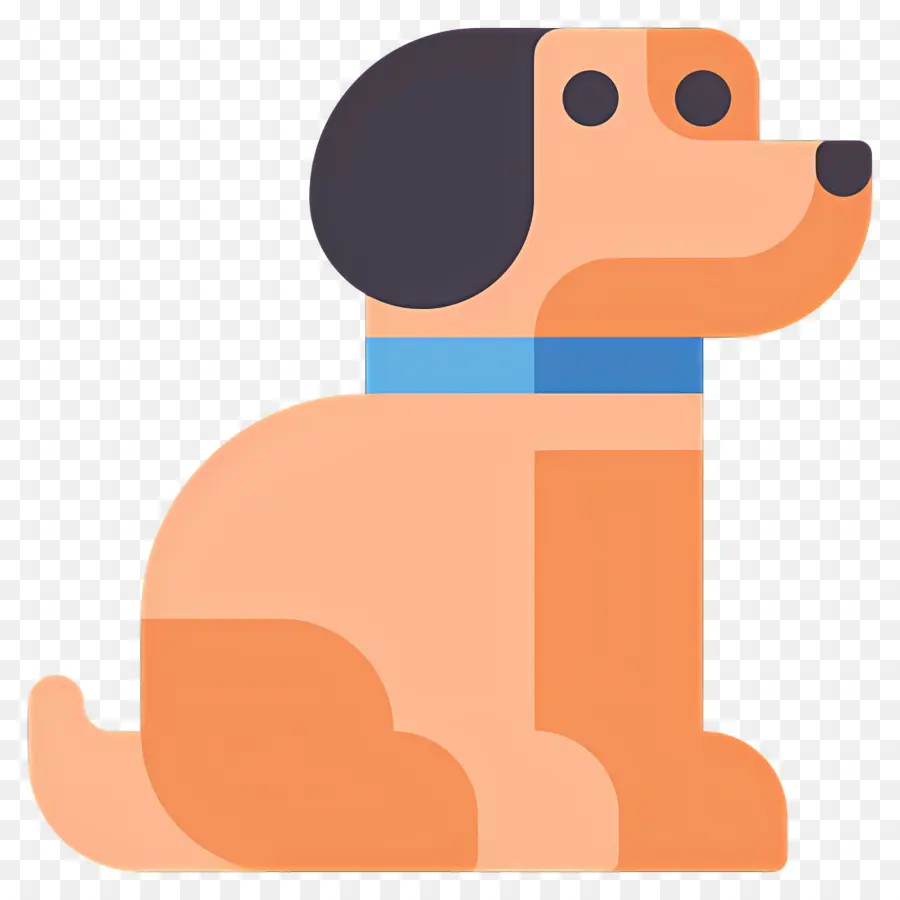 Emoji De Perro，Perro Sentado PNG