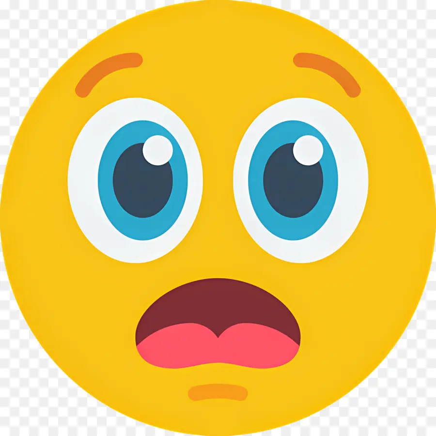 Emoji Sorprendido，Cara De Sorpresa PNG