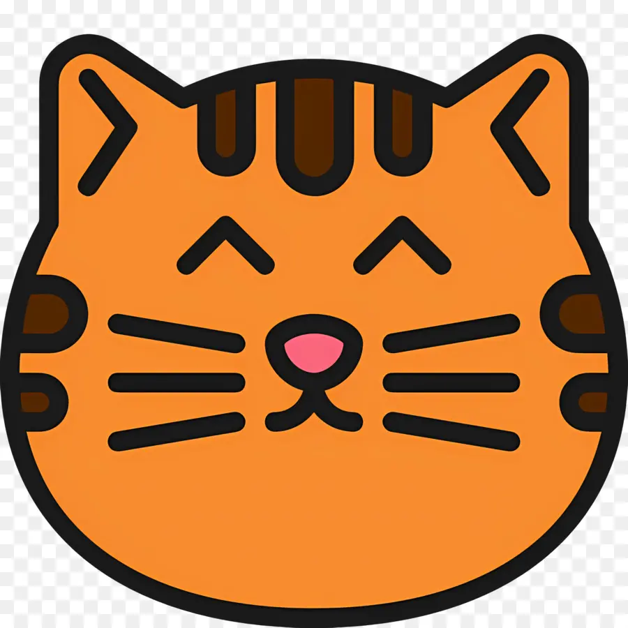 Emojis De Gato，Cara De Gato PNG