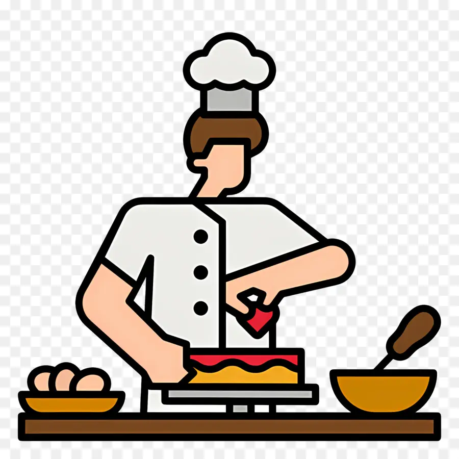 Cocinero，Panadero PNG