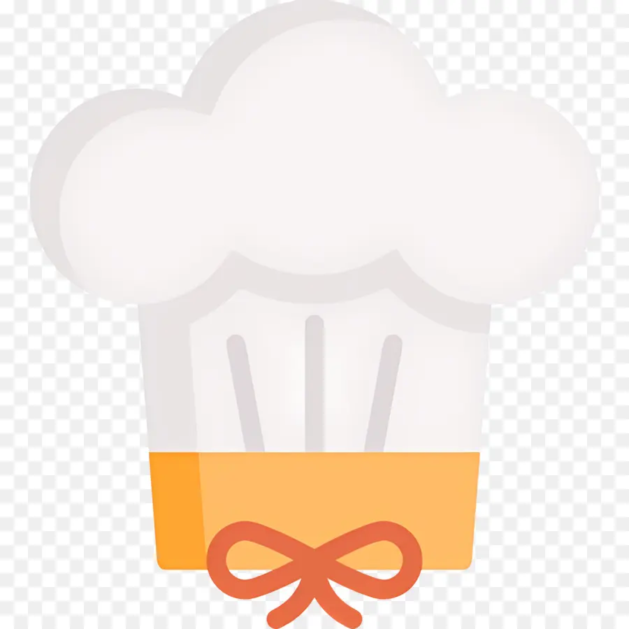 Gorro De Cocinero，Gorro De Chef Con Lazo PNG