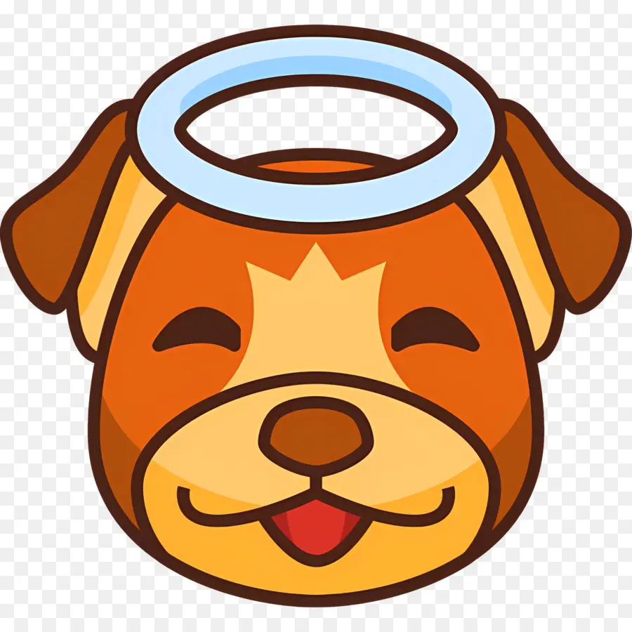 Emoji De Perro，Perro ángel PNG