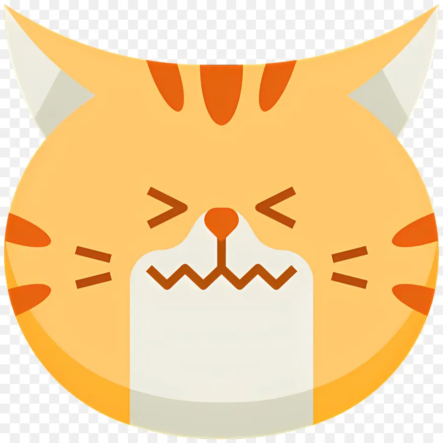 Emojis De Gato，Gato Triste PNG