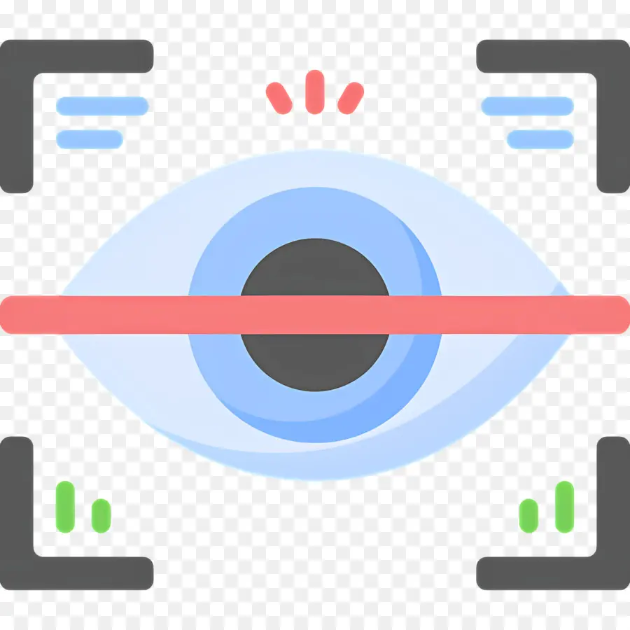 Escáner Ocular，Ojo PNG