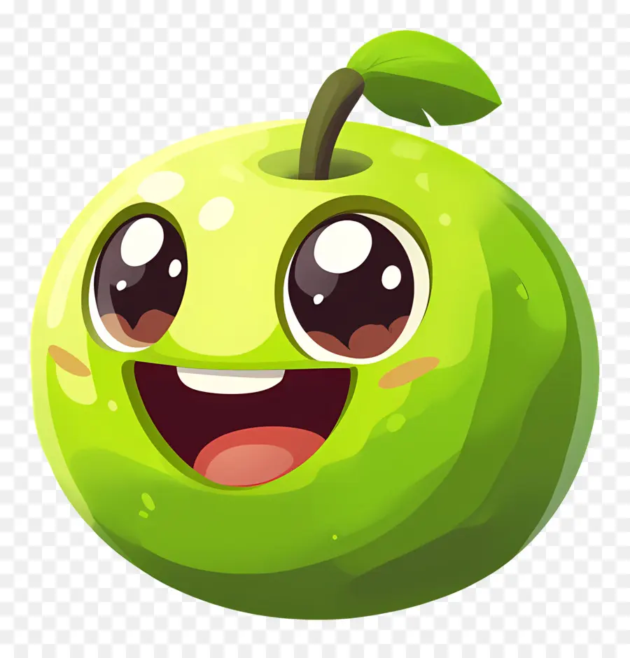 Manzana Verde，Dibujos Animados De Manzana Verde PNG