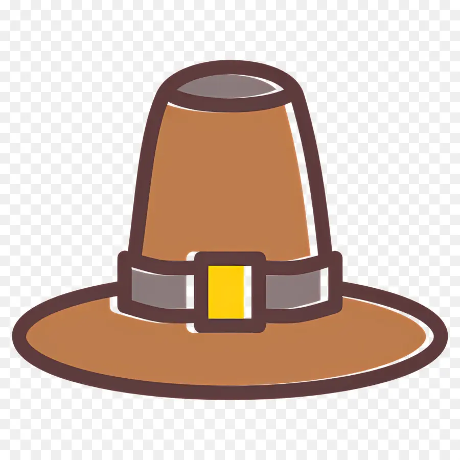 Sombrero De Acción De Gracias，Sombrero De Peregrino PNG