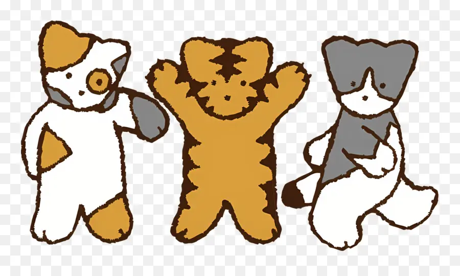 Noranekolandia，Gatos De Dibujos Animados PNG