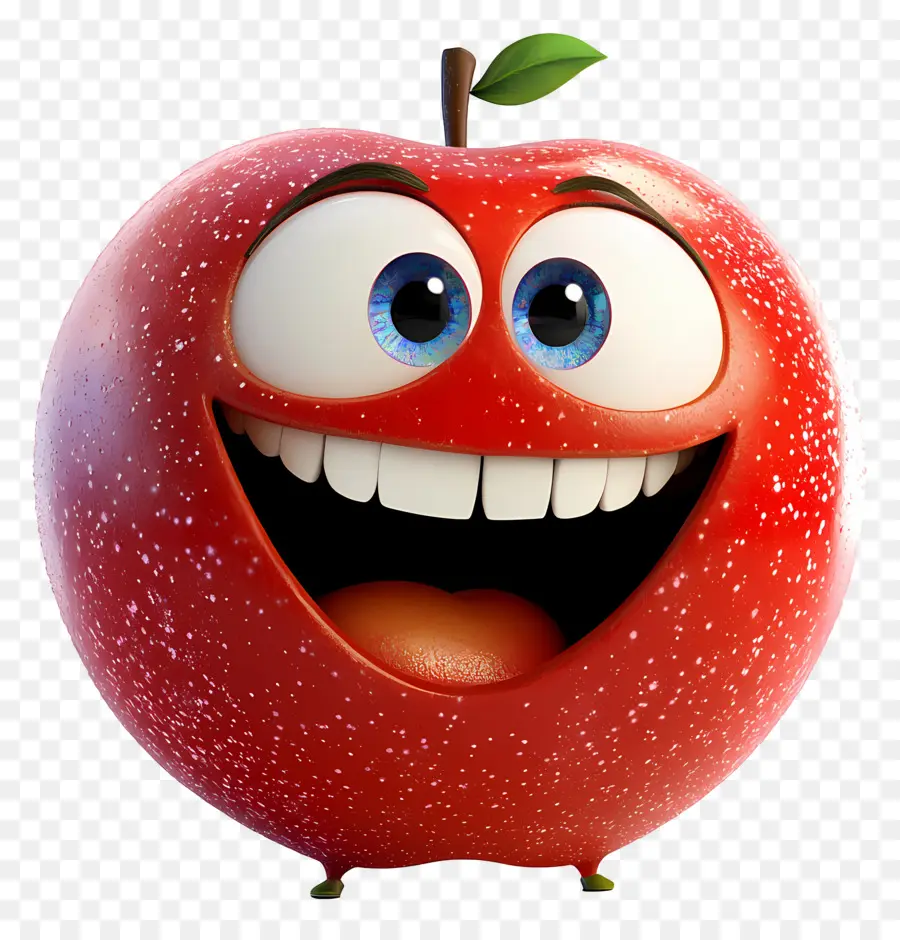 Manzana Roja，Dibujos Animados De Manzana Roja PNG