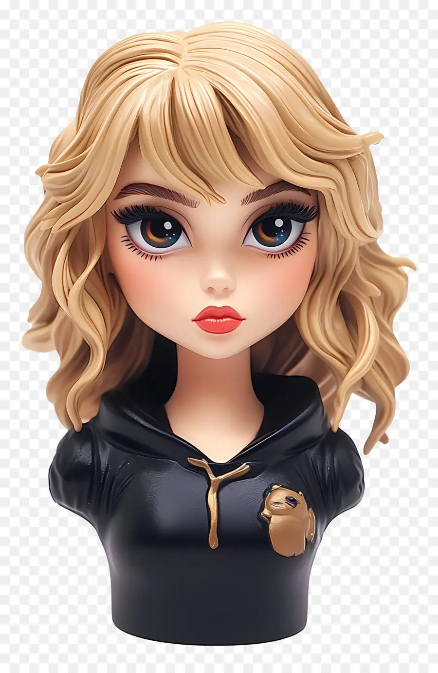 Taylor Swift，Figura De Dibujos Animados Rubia PNG