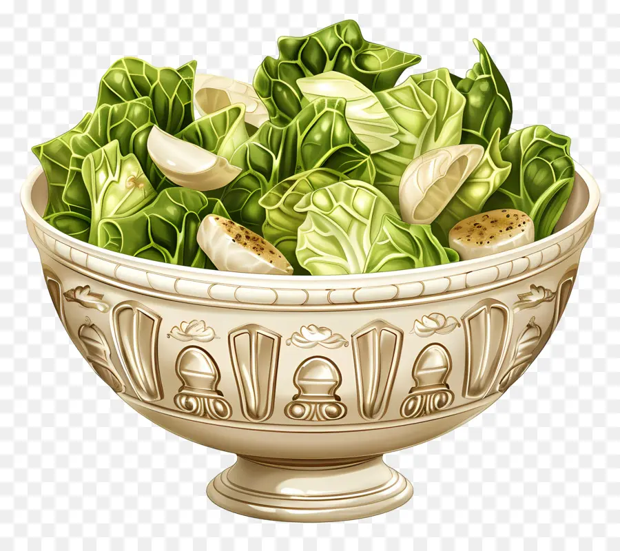 Ensalada Cesar，Ensalada Verde PNG