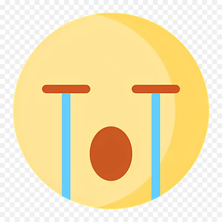 Emojis Llorando，Cara Llorando PNG