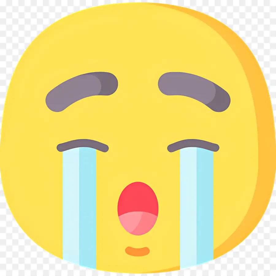 Emojis Llorando，Cara Llorando PNG