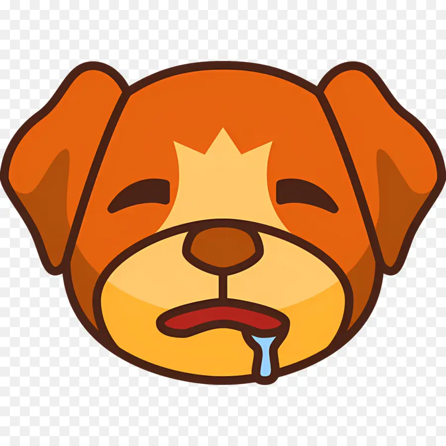 Emoji De Perro，Perro Riendo PNG