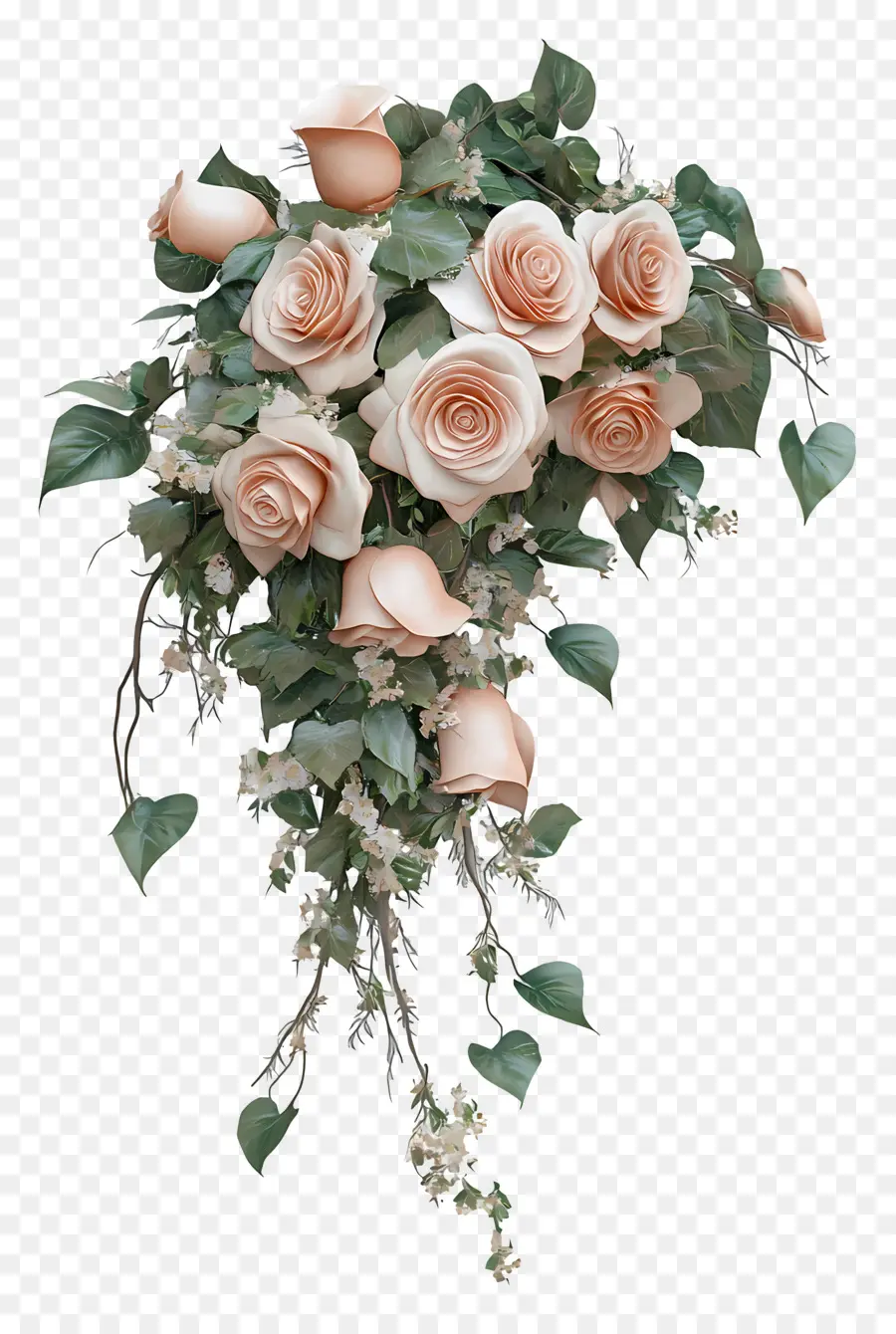 Ramo De Novia，Ramo De Rosas PNG