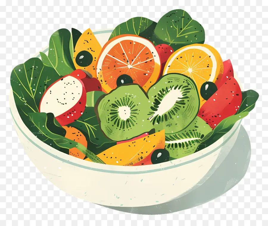 Frutas Y Verduras，Ensalada De Fruta PNG