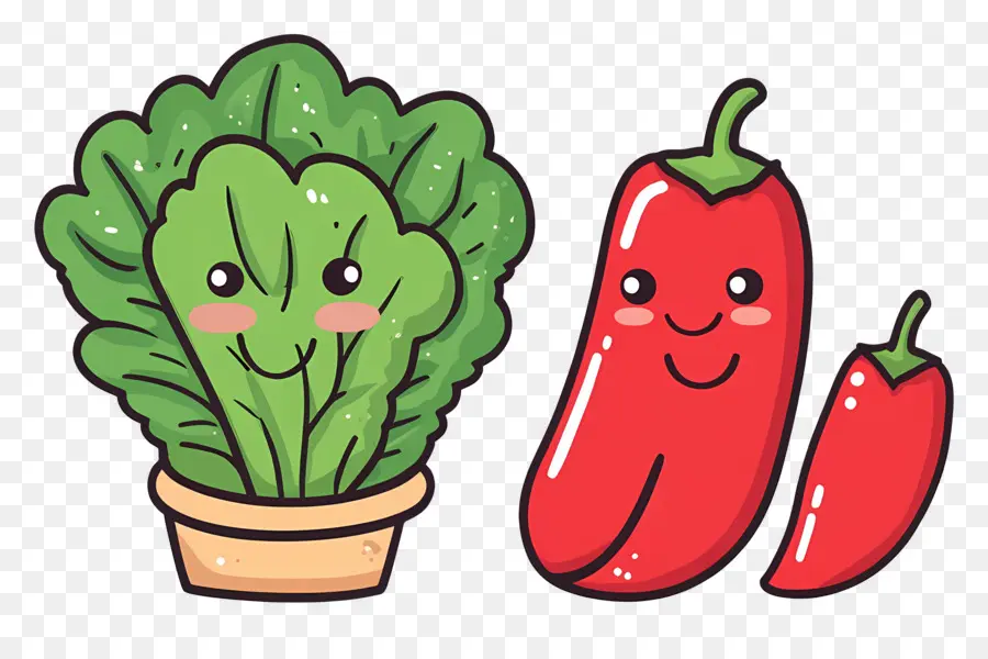 Logotipo De Kimchi，Verduras Sonrientes PNG