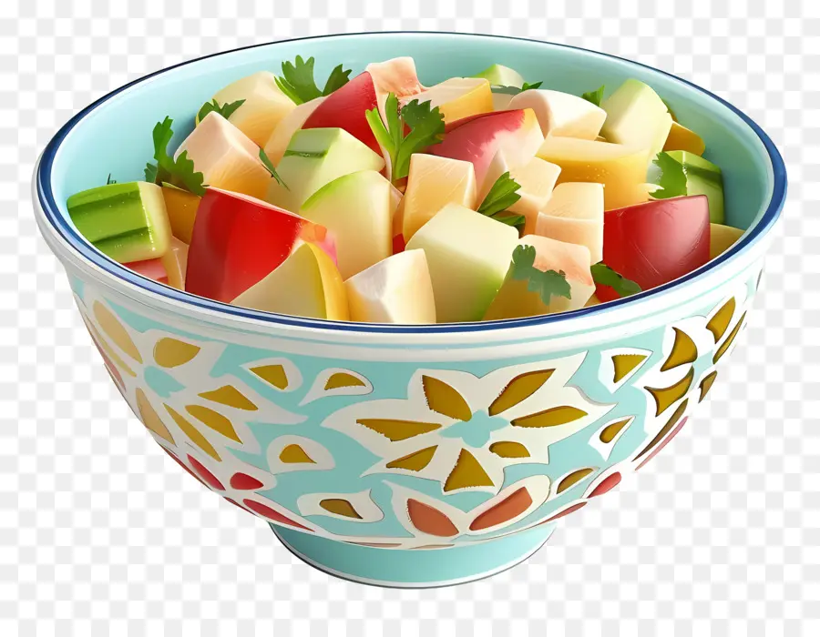 Ensalada Waldorf，Ensalada De Fruta PNG