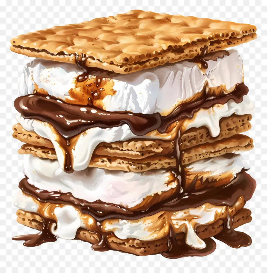 Fumar，S'mores PNG