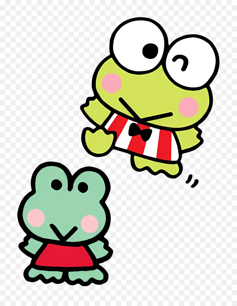 Keroppi，Personajes De Rana Verde PNG