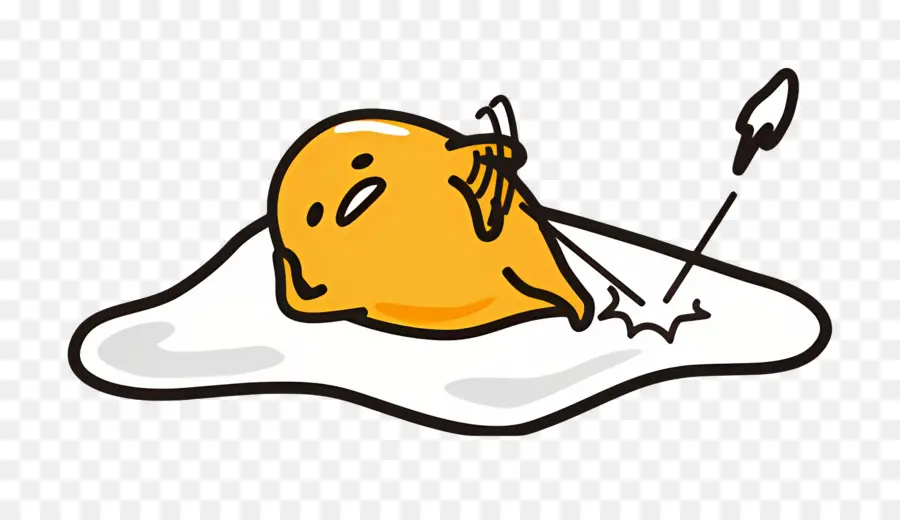 Gudetama，Personaje De Huevo Perezoso PNG