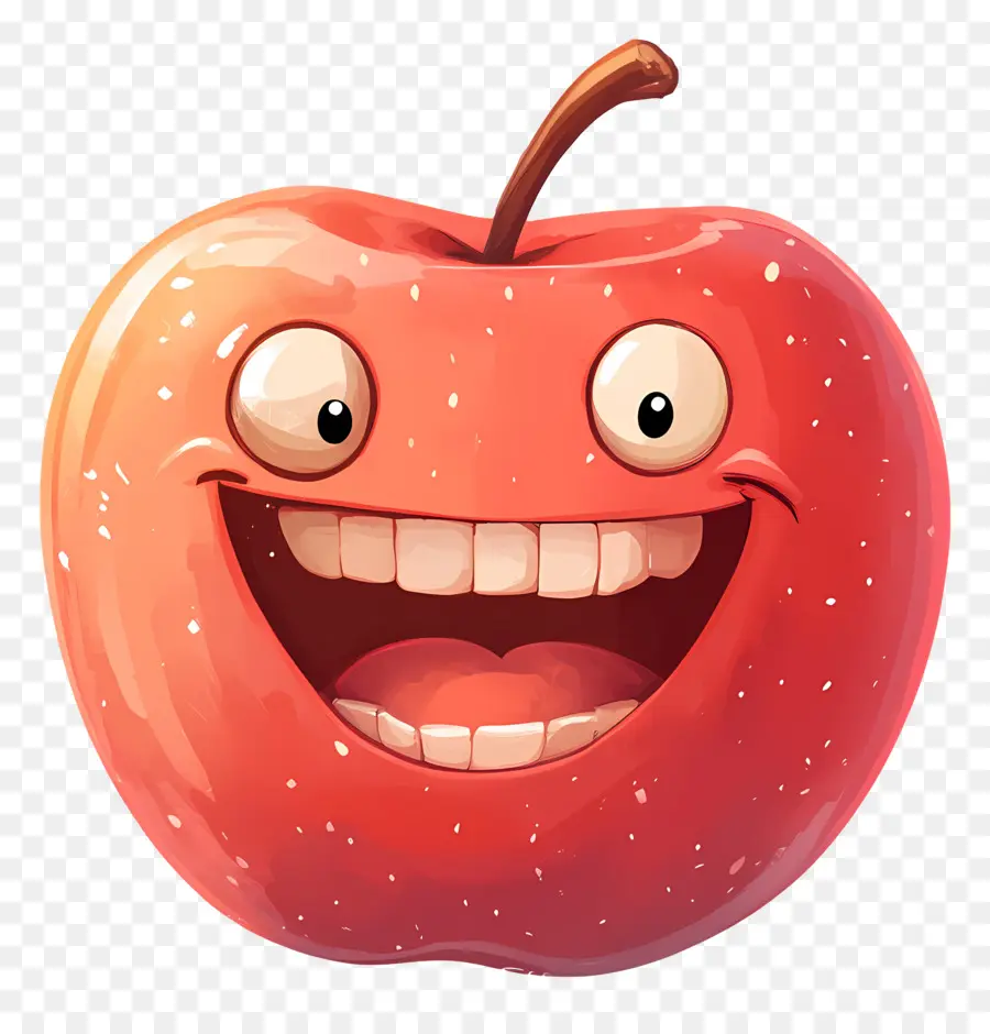 Manzana Roja，Dibujos Animados De Manzana Roja PNG