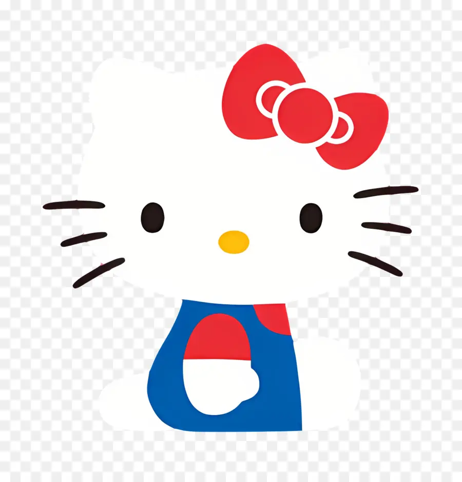 Hola Gatito，Personaje De Gato Blanco PNG