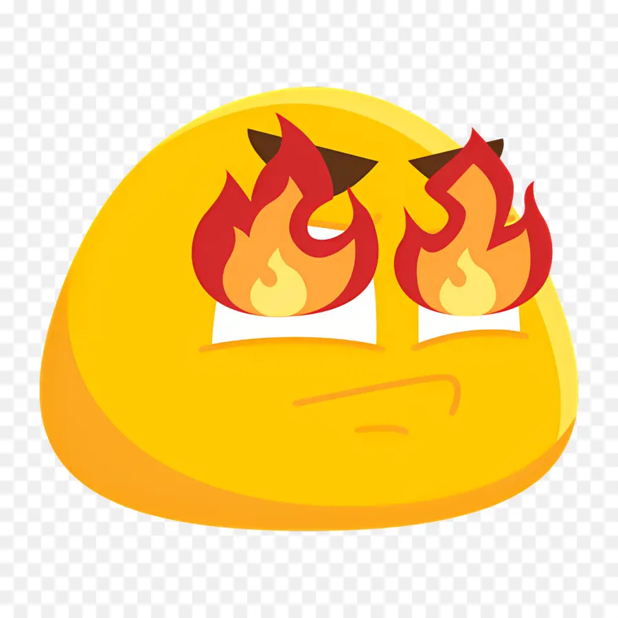 Emoji De Fuego，Emoji Enojado PNG