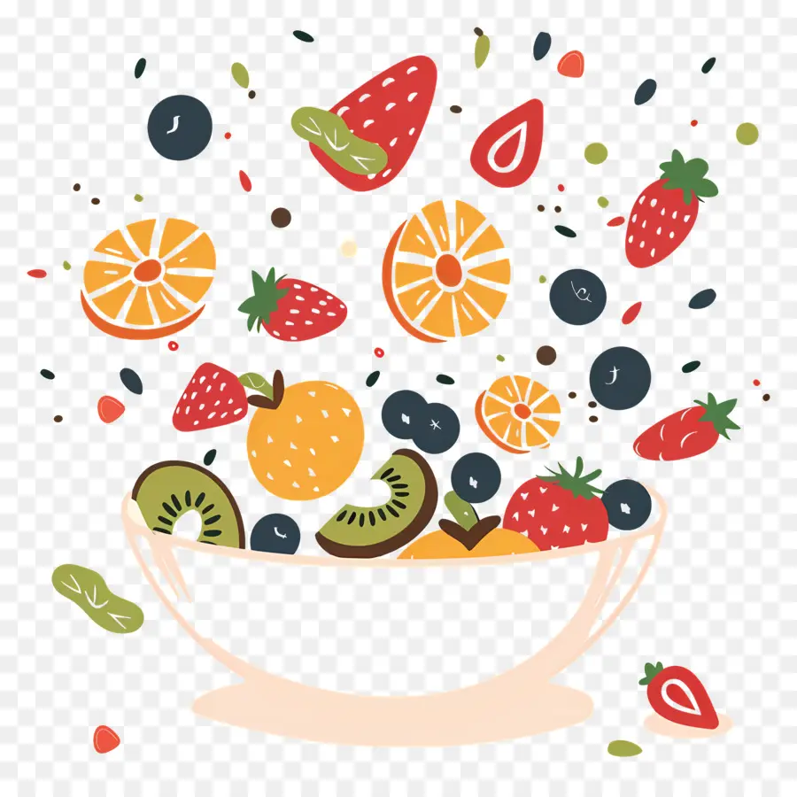 Ensalada De Frutas，Mezcla De Frutas PNG