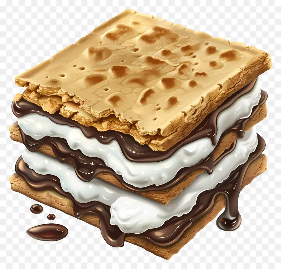 Fumar，S'mores PNG