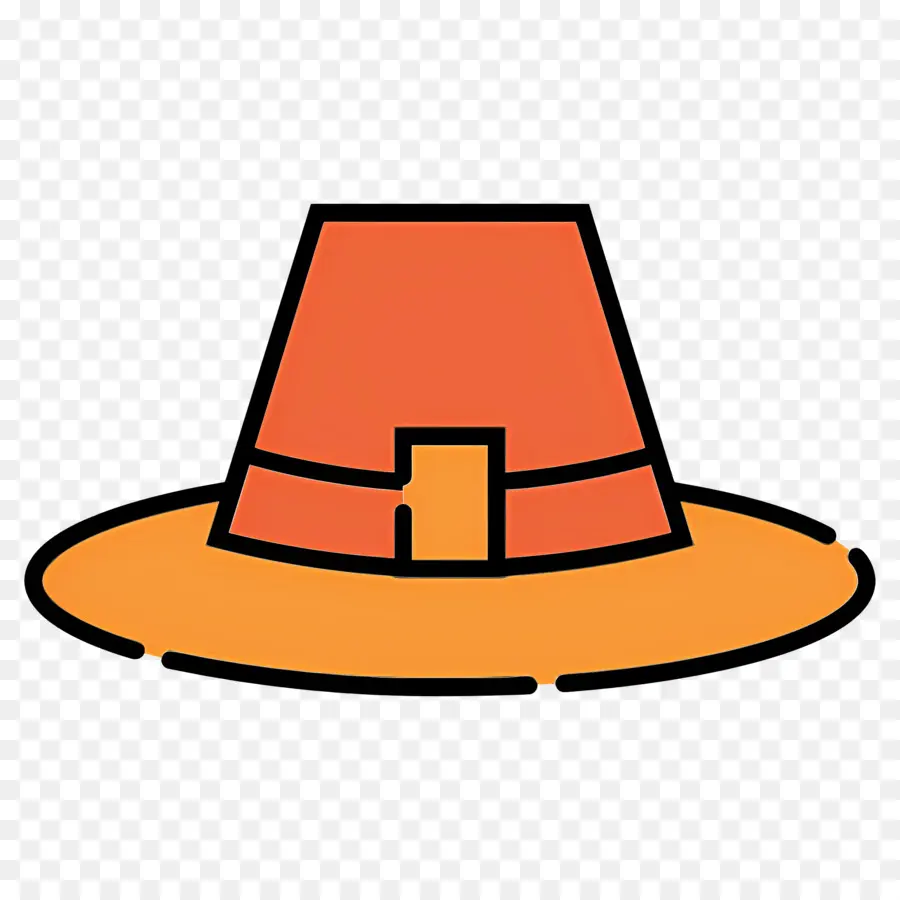 Sombrero De Acción De Gracias，Sombrero De Peregrino PNG