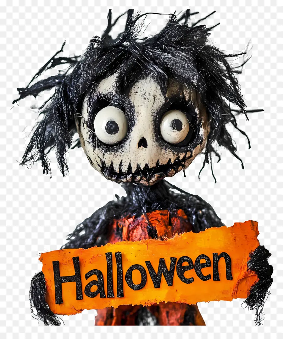 Víspera De Todos Los Santos，Muñeca De Halloween PNG