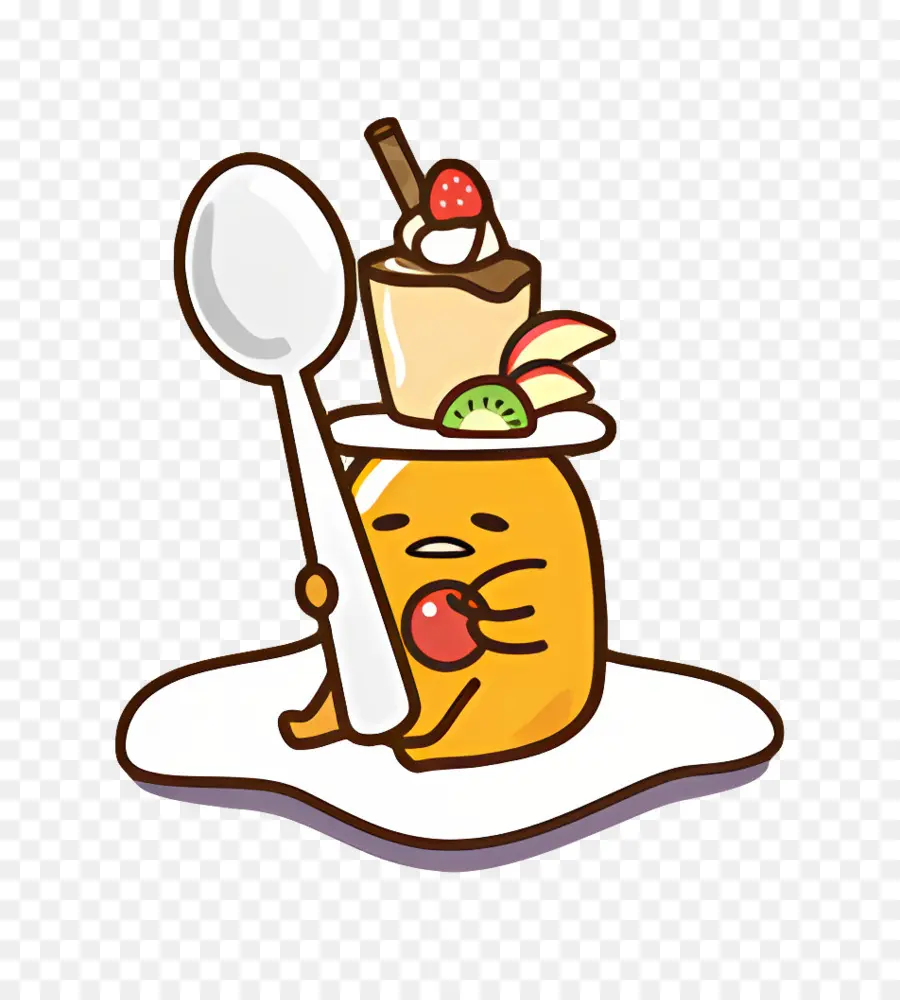 Gudetama，Personaje De Huevo PNG