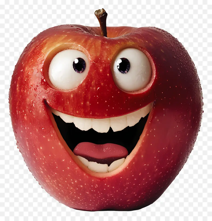 Manzana Roja，Dibujos Animados De Manzana Roja PNG