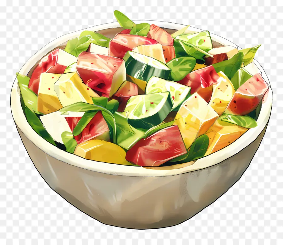 Ensalada Waldorf，Ensalada De Verduras PNG