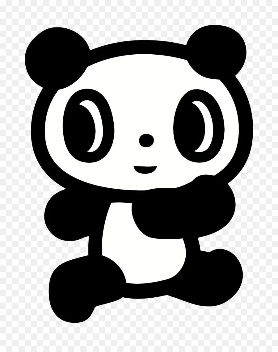 Pannapitta，Panda De Dibujos Animados PNG