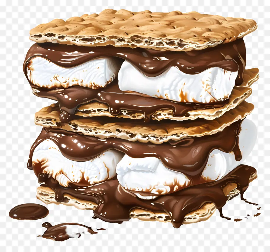 Fumar，S'mores PNG