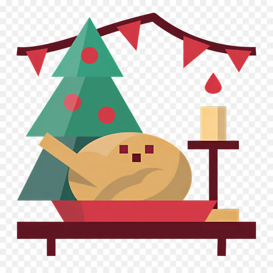 Cena De Acción De Gracias，Cena De Navidad PNG