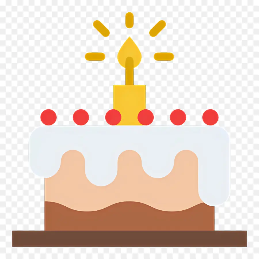 Torta De Cumpleaños，Postre PNG