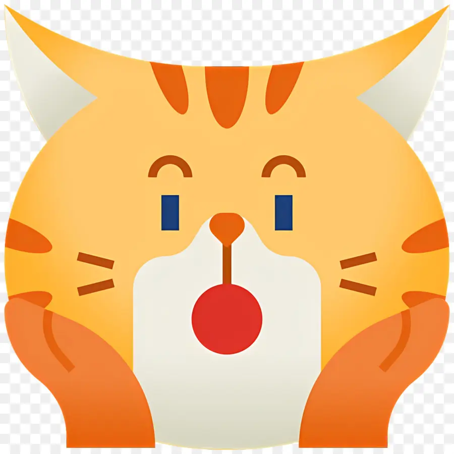 Emojis De Gato，Gato Triste PNG