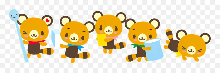 Tenorikuma，Osos De Dibujos Animados PNG