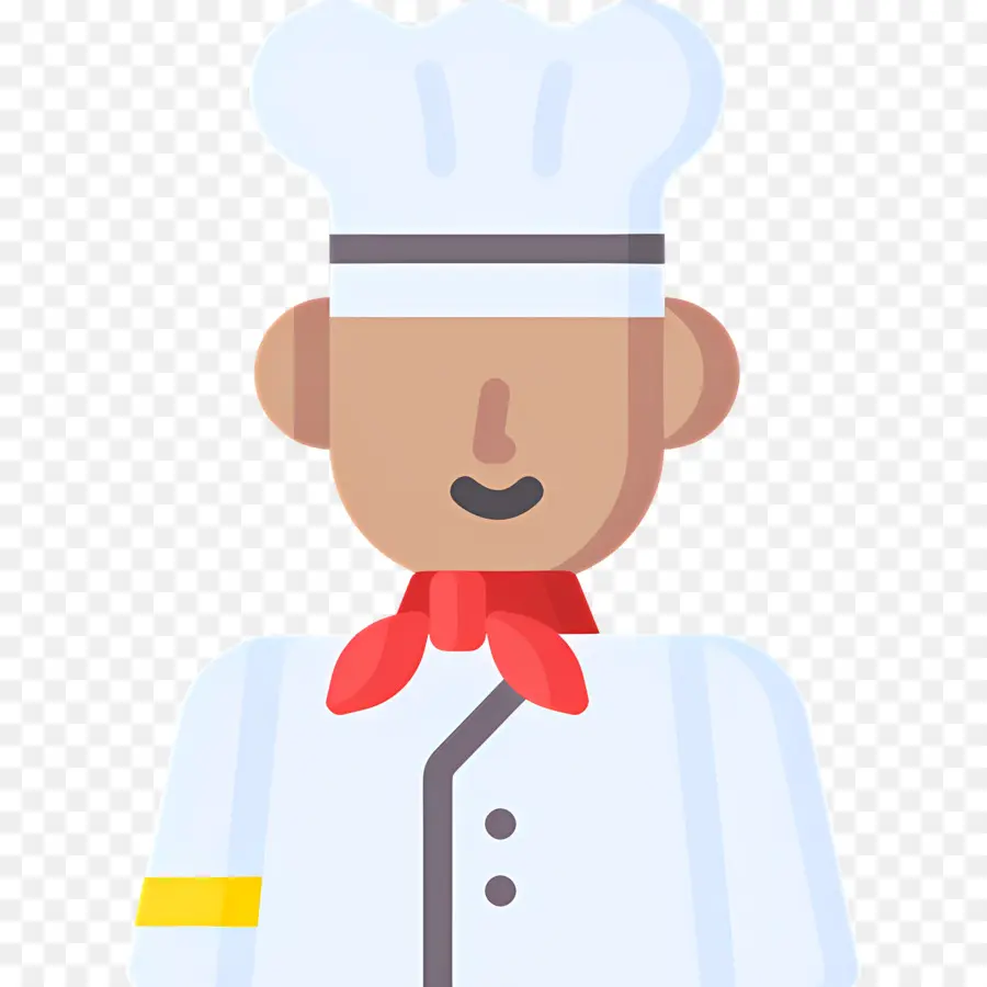 Cocinero，Chef Con Bigote PNG