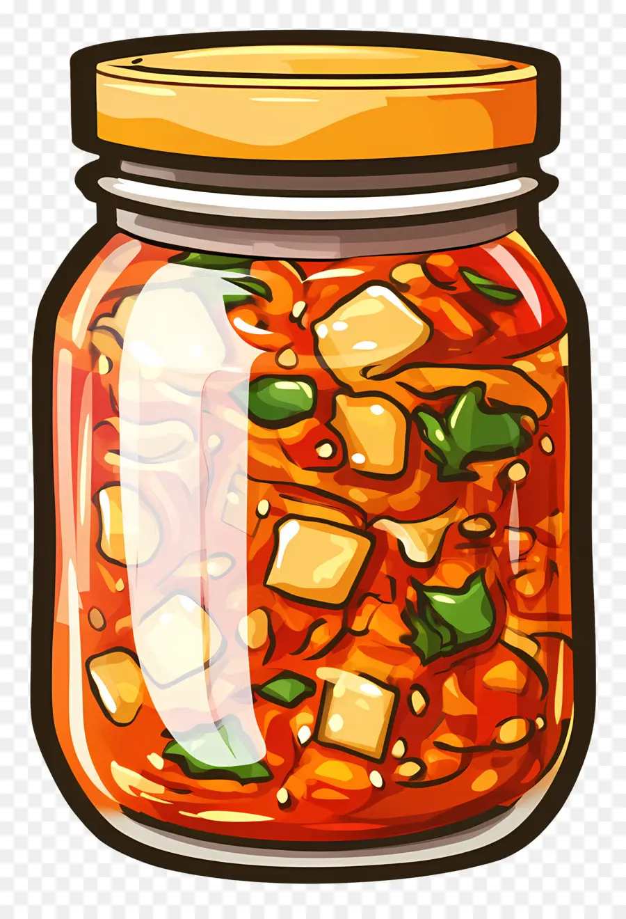 Tarro De Kimchi，Kimchi PNG