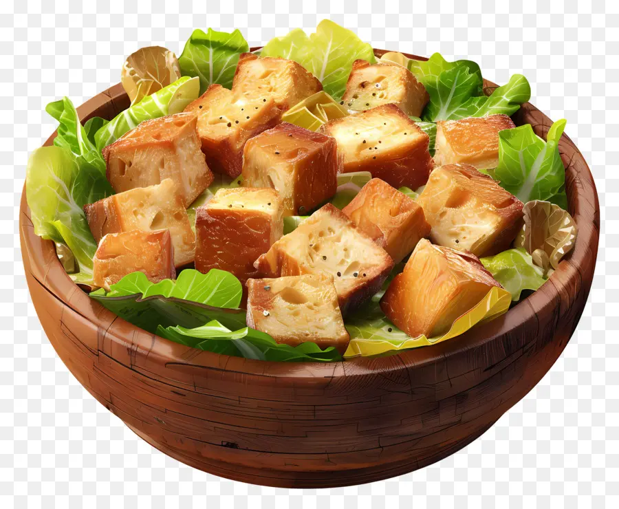 Ensalada Cesar，Ensalada De Tofu PNG