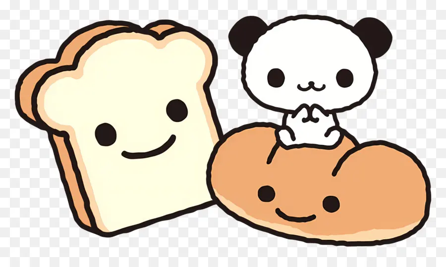 Pankunchi，Lindo Pan Y Panda PNG