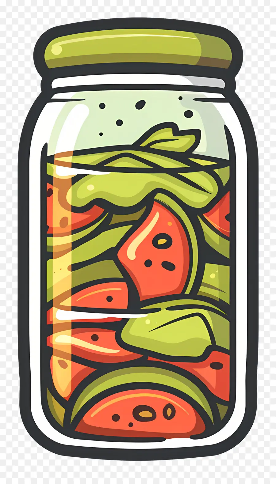 Tarro De Kimchi，Verduras Encurtidas En Tarro PNG