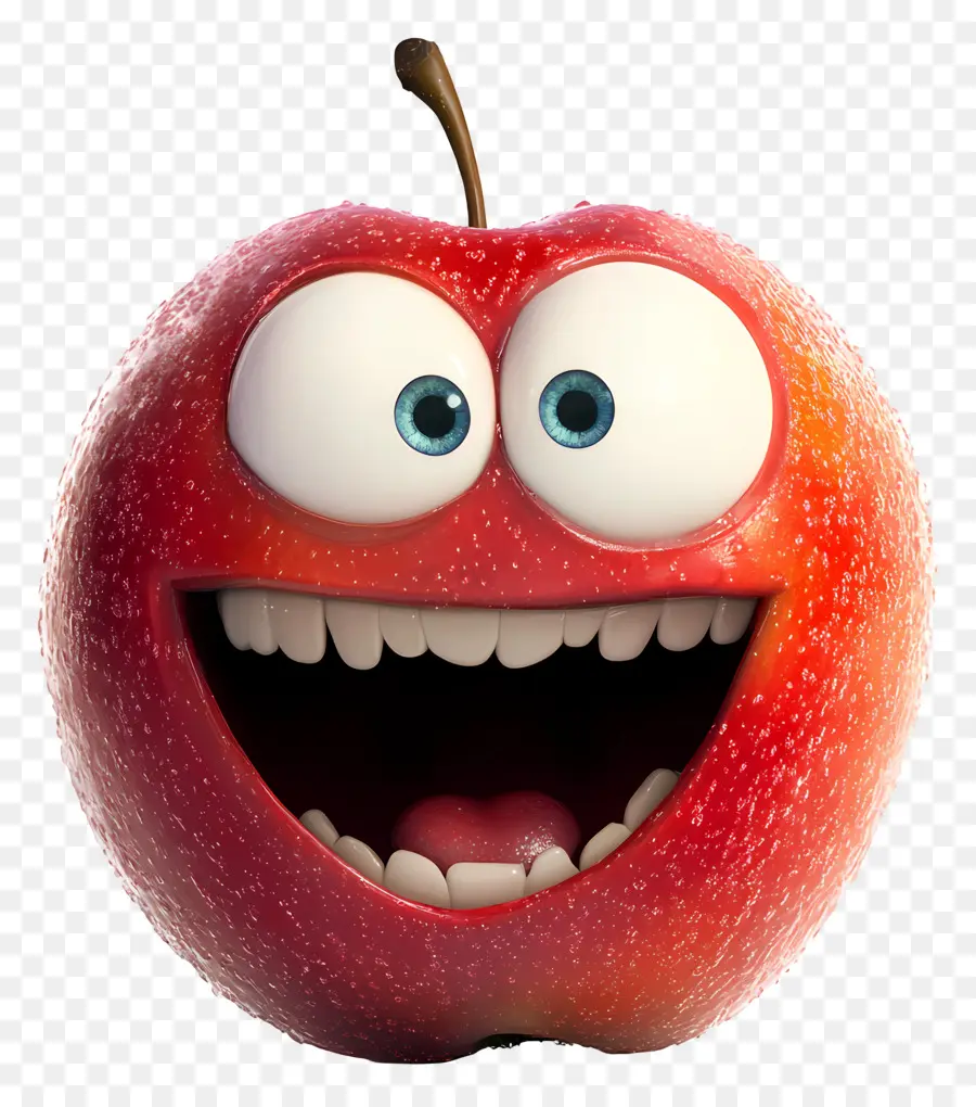 Manzana Roja，Dibujos Animados De Manzana Roja PNG