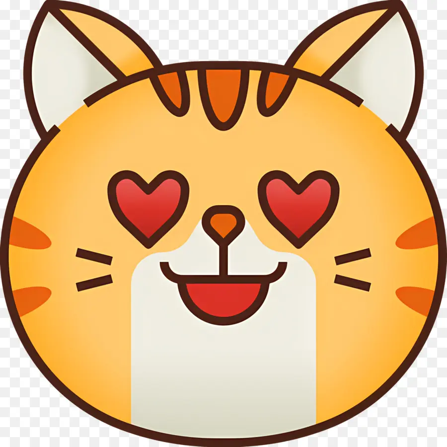 Emoji De Gato，Gato Feliz PNG