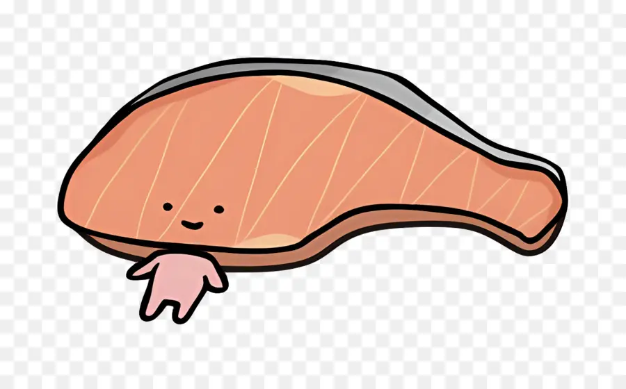 Kirimichan，Lindo Personaje De Salmón PNG