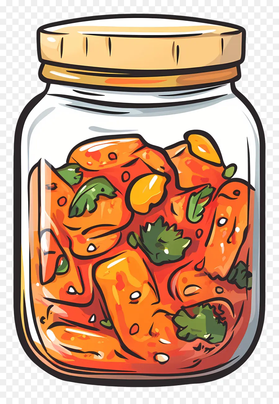 Tarro De Kimchi，Kimchi PNG