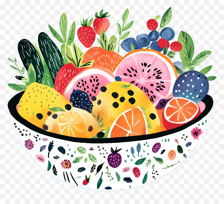 Frutas Y Verduras，Frutero Colorido PNG